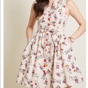 Mod Cloth Corgi Dress